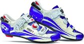 Sidi ERGO 3 Fietsschoenen Carbon Wit Blauw Vernice - Maat 39