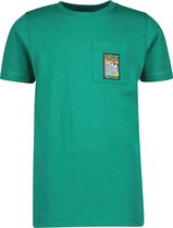 Vingino Jurf T-shirts Jongens - Groen - Maat 128