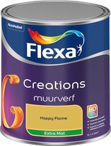 Flexa Creations - Muurverf - Extra Mat - Happy Flame - 1L