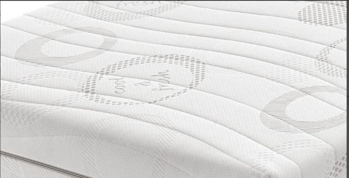Topdekmatras - Topper - Comfortschuim SG40 - Cool & Fresh - Op Maat - 125x85 - 8 cm