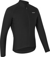 GripGrab - ThermaPace Thermo Fietsshirt Lange Mouwen Lente Herfst Wielrenshirt Cycling Jersey - Zwart - Heren - Maat M