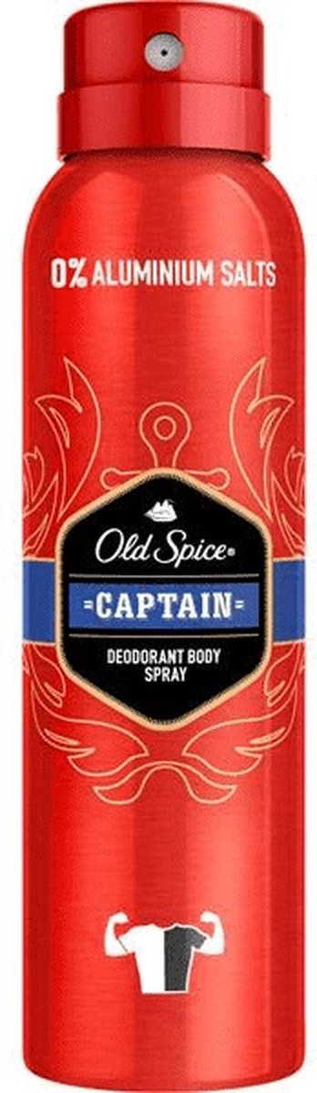 Goedkoopste Old Spice Captain deodorant / bodyspray XL 250 ML