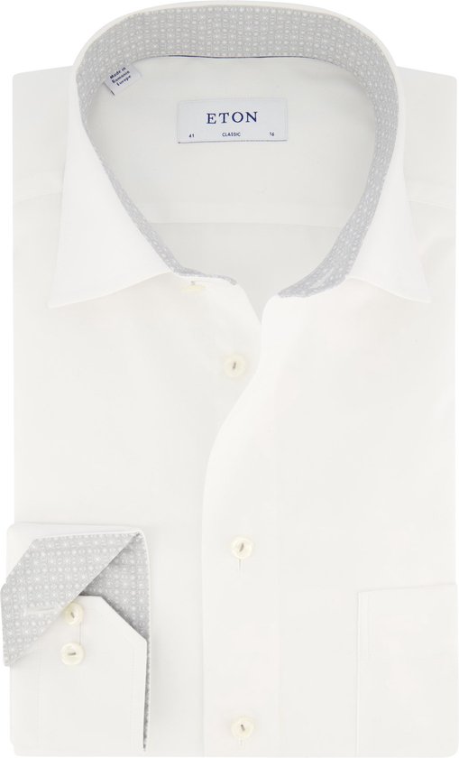 Eton business overhemd wit