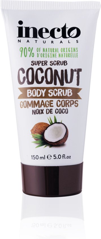 Inecto Pure Coconut Exfoliating - 150 ml - Body scrub