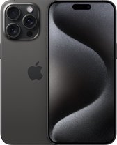 Bol.com Apple iPhone 15 Pro Max - 1TB - Zwart Titanium aanbieding