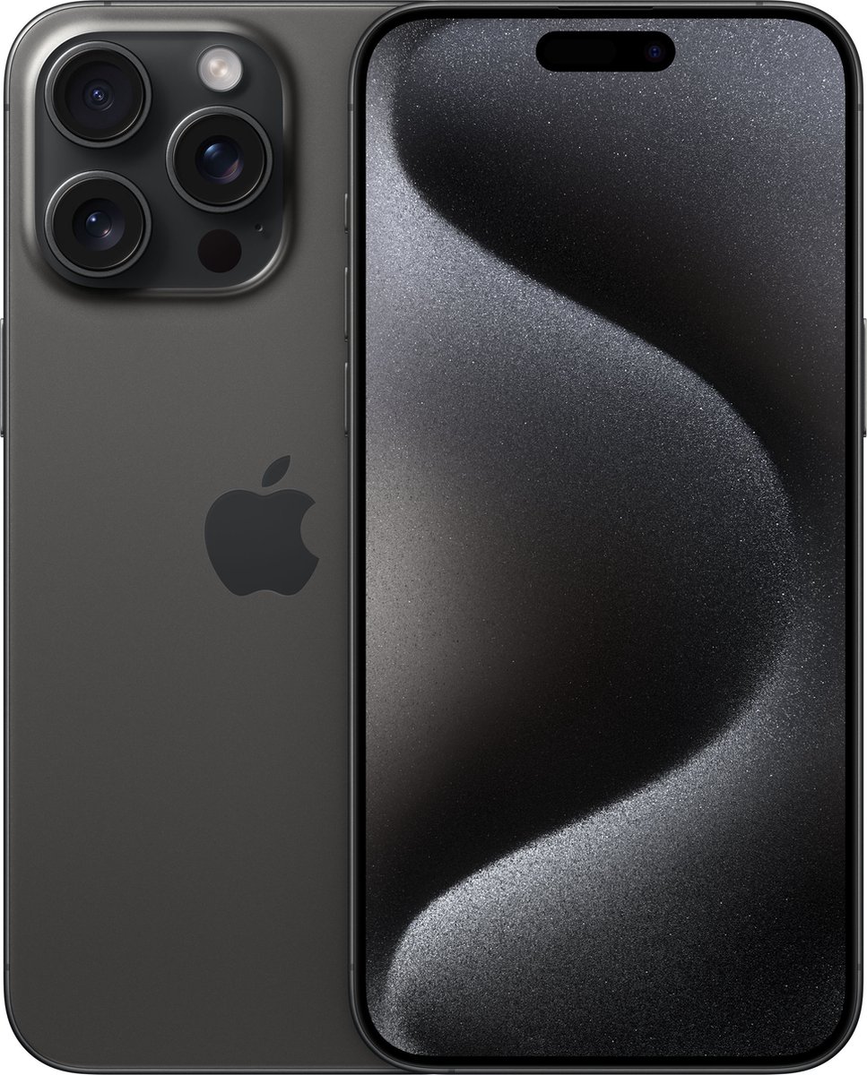 APPLE iPhone 15 Pro Max 5G - 1 TB Zwart Titanium