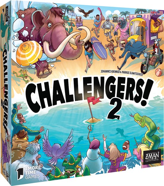 Challengers! Beach Cup - Kaartspel