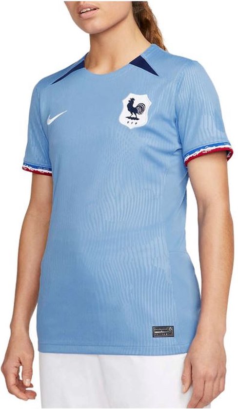Maillot Nike France Domicile 2023/2024 - Blauw - Taille M - Femme