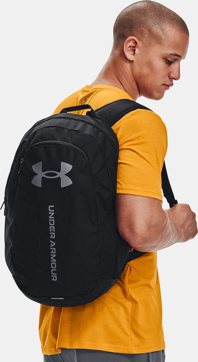 Under Armour UA Hustle Lite Backpack Unisex Rugzak - Zwart – foto 6