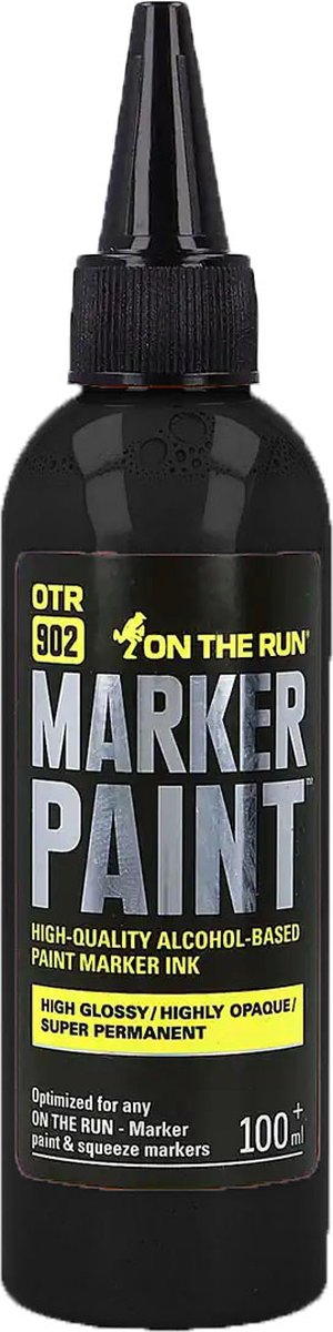 OTR.902 On The Run Marker Paint Refill - 100 ml - Zwart