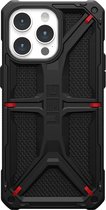 UAG - Monarch iPhone 15 Pro Hoesje - kevlar zwart