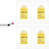 BubbleT | 4 stuks Face Sheet Mask Tropical met aloe vera & niamicide | verzachtend & verzorgend