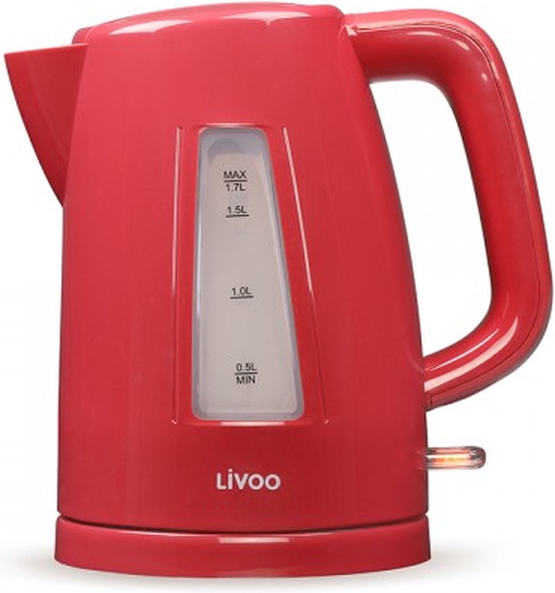 Livoo DOD184RC waterkoker 1,7 l 2200 W Rood