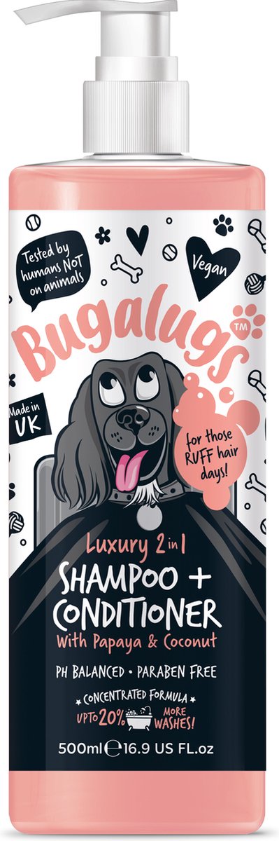 Bugalugs - 2-in-1 Honden Shampoo en Conditioner - 250ml