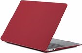 By Qubix MacBook Air 13,6 inch case - bordeaux (2022) - MacBook Air (M2 Chip) - Cover geschikt voor Apple MacBook Air (A2681)