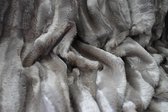 Dubbelzijdige deken van imitatiebont van merkleverancier., 150 x 200 cm