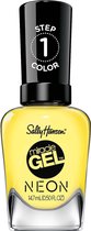 Vernis à ongles néon Miracle Gel Sally Hansen - 884 Lemon Drop Pop