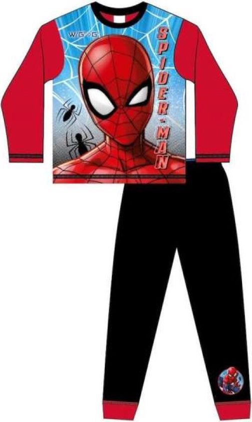 Spiderman pyjama - rood / zwart - Spider-Man pyama