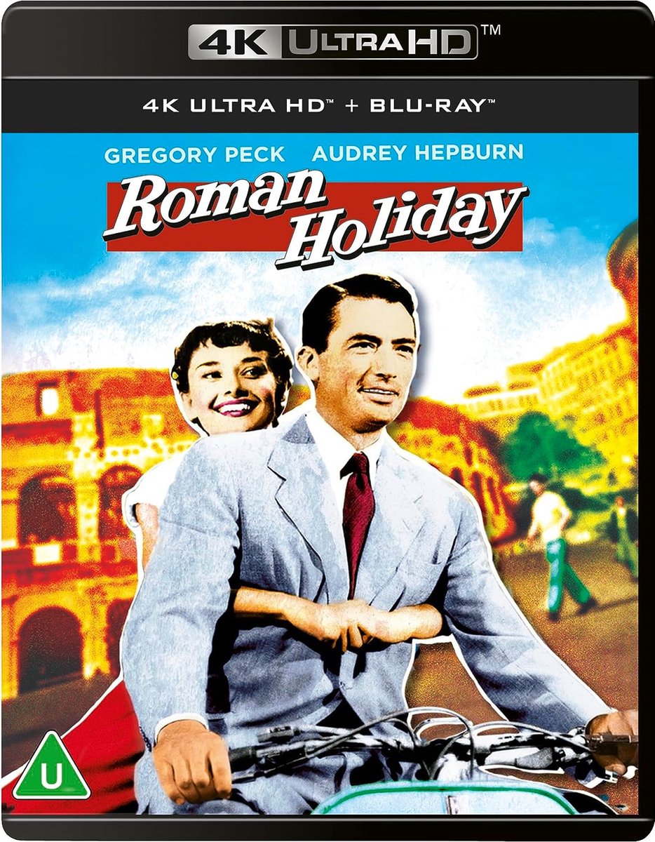 Roman Holiday - 4K UHD + blu-ray - Import zonder NL OT op UHD