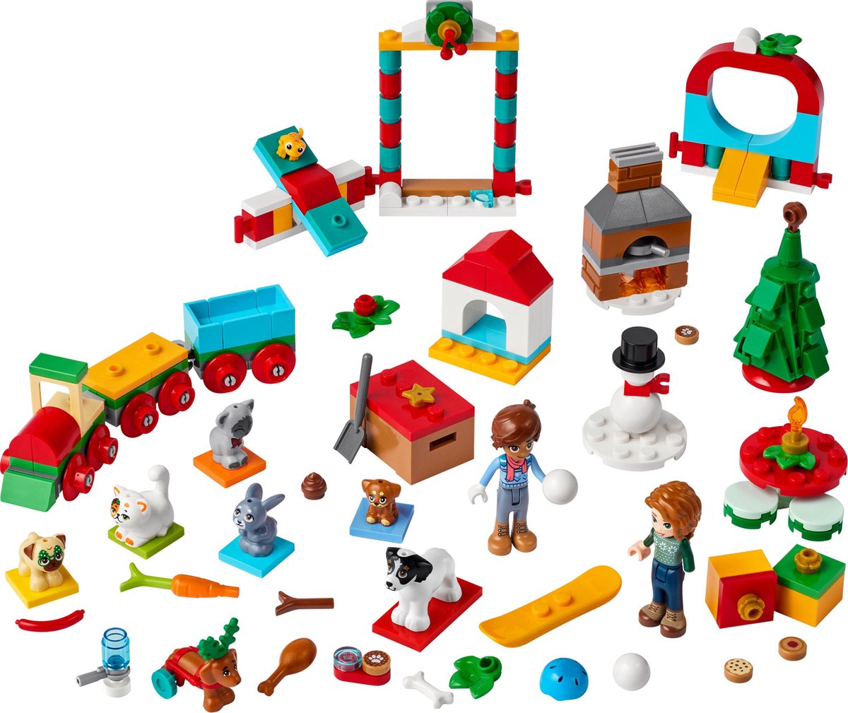 LEGO - Friends adventkalender 2023 Kerst Set met 24 Cadeautjes - 41758 – foto 3