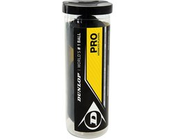 Dunlop- Pro Squash Balls - Double Dot- Set of 3