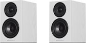 Wharfedale Diamond 12.0 – Compacte boekenplank luidsprekers – Eenvoudige installatie – Gebouwd voor lage resonantie - Wit (per paar - 2 stuks)