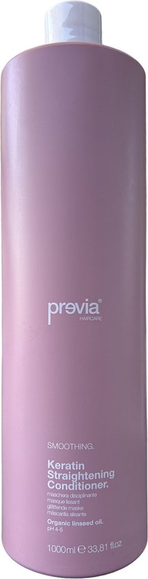Previa Smoothing Keratin Shampooing et après-shampooing lissant (2x 1000 ml)