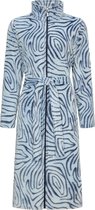 Fleece badjas met rits Pastunette - Blauw - Maat - S
