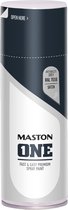 Maston ONE - Peinture en aérosol - Brillant soyeux - Gris anthracite (RAL 7016) - 400 ml