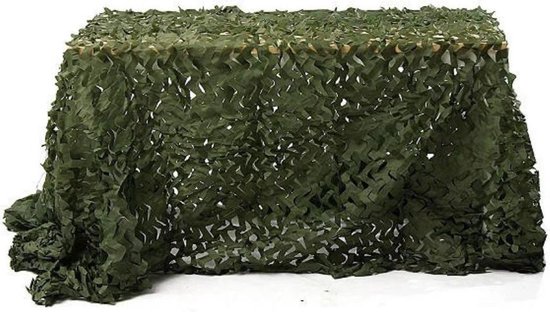 4x3 meter camouflage net groen - Tarp