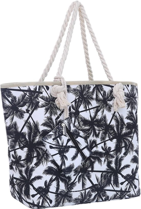 TOM TAILOR Shopper 'Patti' in Zwart - ABOUT YOU