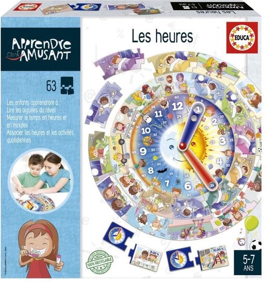 Heures - jeu éducatif, Jeux