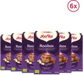 Yogi Tea Rooibos - Biologische Thee - 6x17 Stuks - 102 Theezakjes - NL-BIO-01