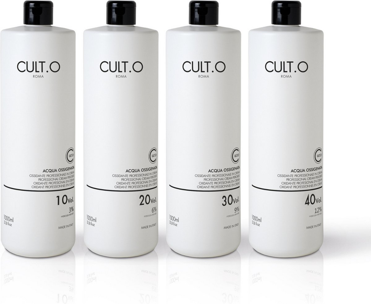 Oxiderende crème Cult.O Crème Peroxide 30 vol 9% 1 l (8010014860066)