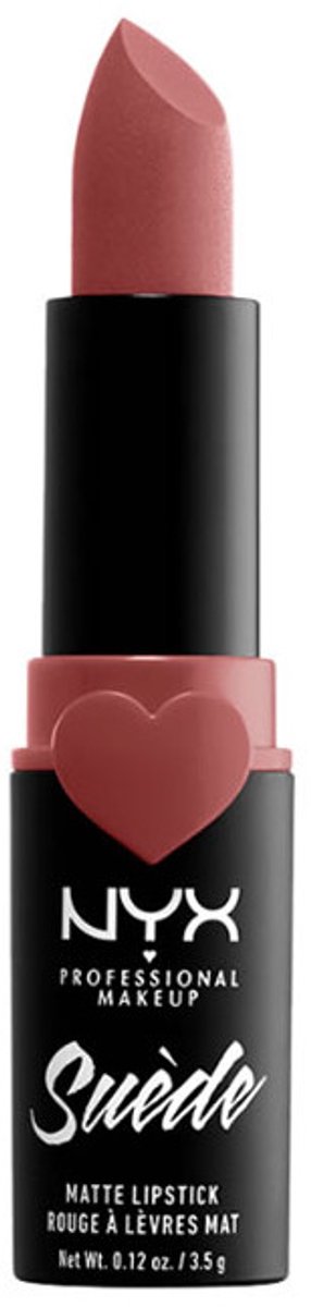 Nyx Professional Makeup Suede Matte Lipstick - Brunch Me - Mat Lippotlood - Nude