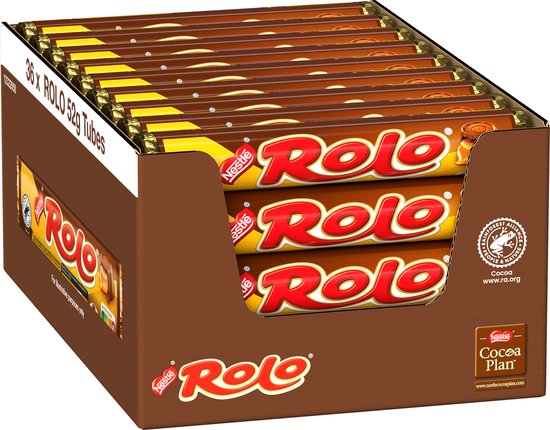 ROLO Melkchocolade karamel - 36 x 52 gram - Rolo