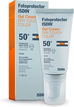 Isdin Sunscreen Spf 50+ Gel Cream Dry Touch Color 50ml