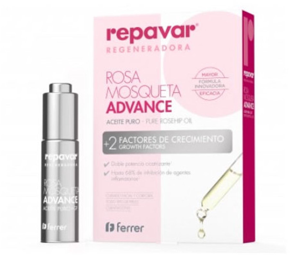 Repavar Regenerate Pure Rosehip Oil 15ml