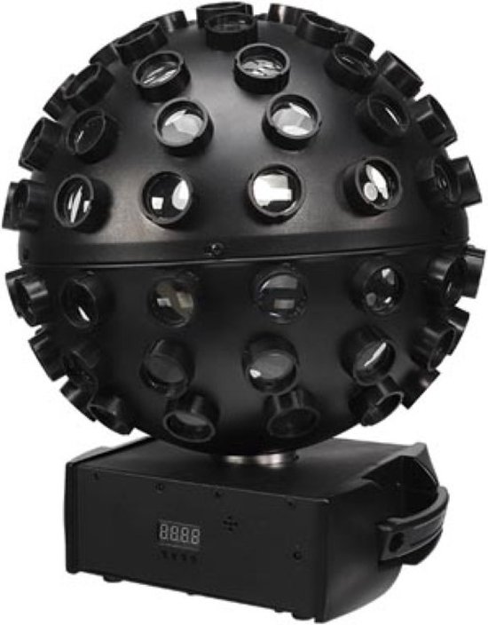 HQ-Power LED-DISCOBAL MET RGBWA-UV LEDs