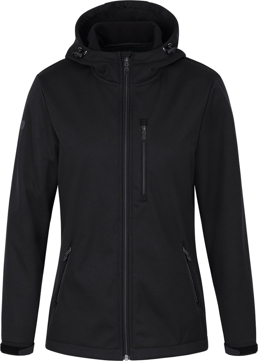 Jako Premium Softshelljas Dames - Zwart | Maat: 42