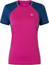 Montura Sliding T-shirt Met Korte Mouwen Blauw,Roze S Vrouw