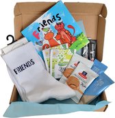 Cadeau box – Vriendschap - Vriend - Beste Vriend - Friends - Verrassings Pakket - Gift box - Grappig - Cadeau voor vrouw man – Kado – Sokken - Geschenkdoos –LuckyDay Socks - Maat 37-44