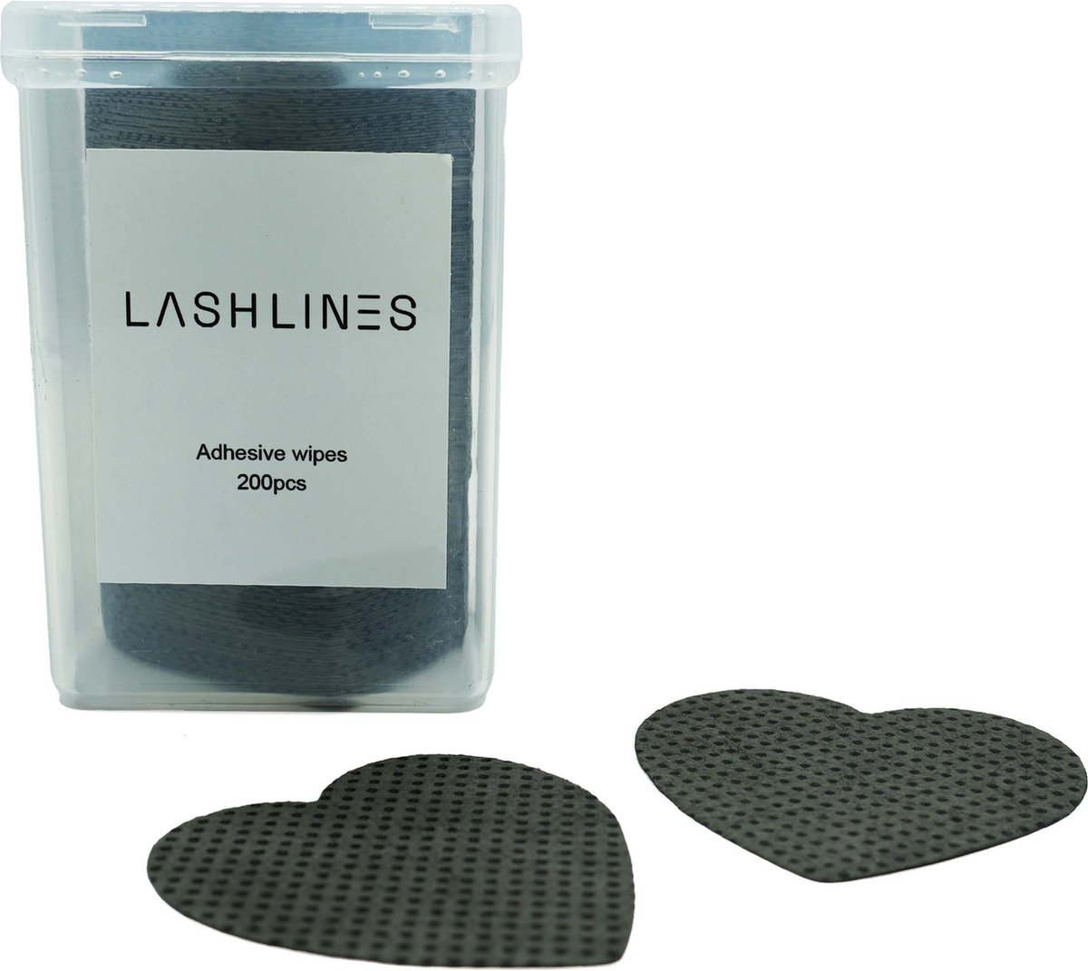 Goedkoopste Adhesive Wipes - Lijm Doekjes - Wimperextensions - Zwart - Hartvorm