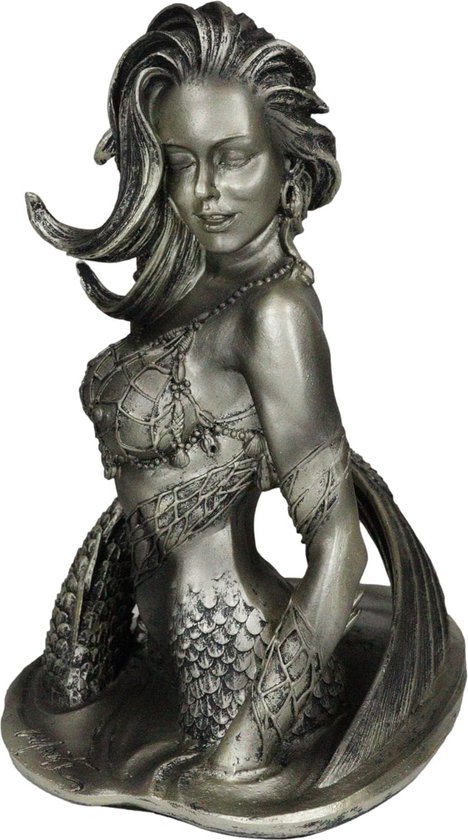 Monte M. Moore Mermaid "Invitation" gebronsd beeldje - (hxbxd) ca. 19cm x 9cm x 7cm