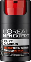 L'Oréal Paris Men Expert Pure Carbon Hydraterende & Matterende Gel Dagcrème - 50 ml - Vette Huid
