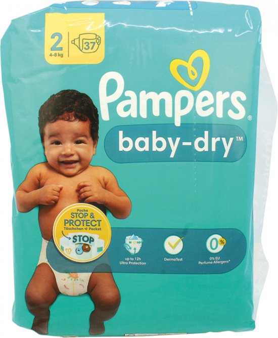 Pack 240 Couches New Baby Pampers Premium protection Taille 2 Mini