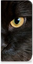 Beschermhoesje Geschikt voor iPhone 15 Pro Max Telefoonhoesje Zwarte Kat