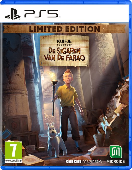 Kuifje Reporter: De Sigaren van de Farao: Limited Edition - PlayStation 5