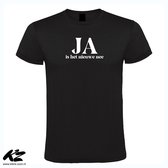 Klere-Zooi - Ja Is Het Nieuwe Nee - Unisex T-Shirt - 3XL
