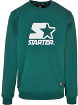 Starter Black Label - Logo Crewneck sweater/trui - L - Groen